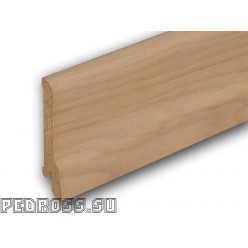 Плинтус  Pedross шпонированный Дуб беленый 80x20x2500 мм