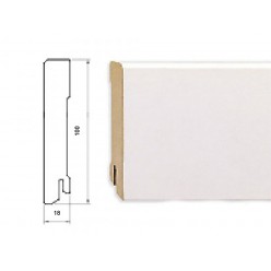 Плинтус  Pedross MDF Белый 5913 100x18x2500 мм (подходит под покраску)
