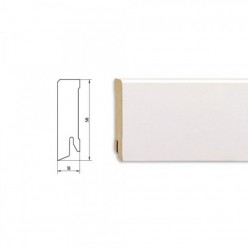 Плинтус  Pedross MDF Белый 6360 58x18x2500 мм (подходит под покраску)