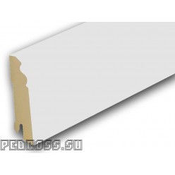 Плинтус  Pedross MDF Белый 5535 100x18x2500 мм (подходит под покраску)