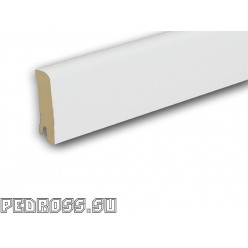 Плинтус  Pedross MDF Белый 6360 58x18x2500 мм (подходит под покраску)