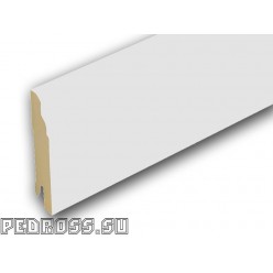 Плинтус  Pedross MDF Белый 6339 78x18x2500 мм (подходит под покраску)