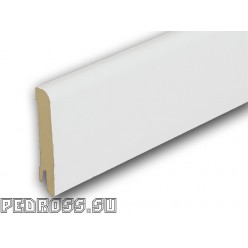 Плинтус  Pedross MDF Белый 6337 78x18x2500 мм (подходит под покраску)