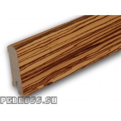 Плинтус Pedross Зебрано 58x20x2500 мм